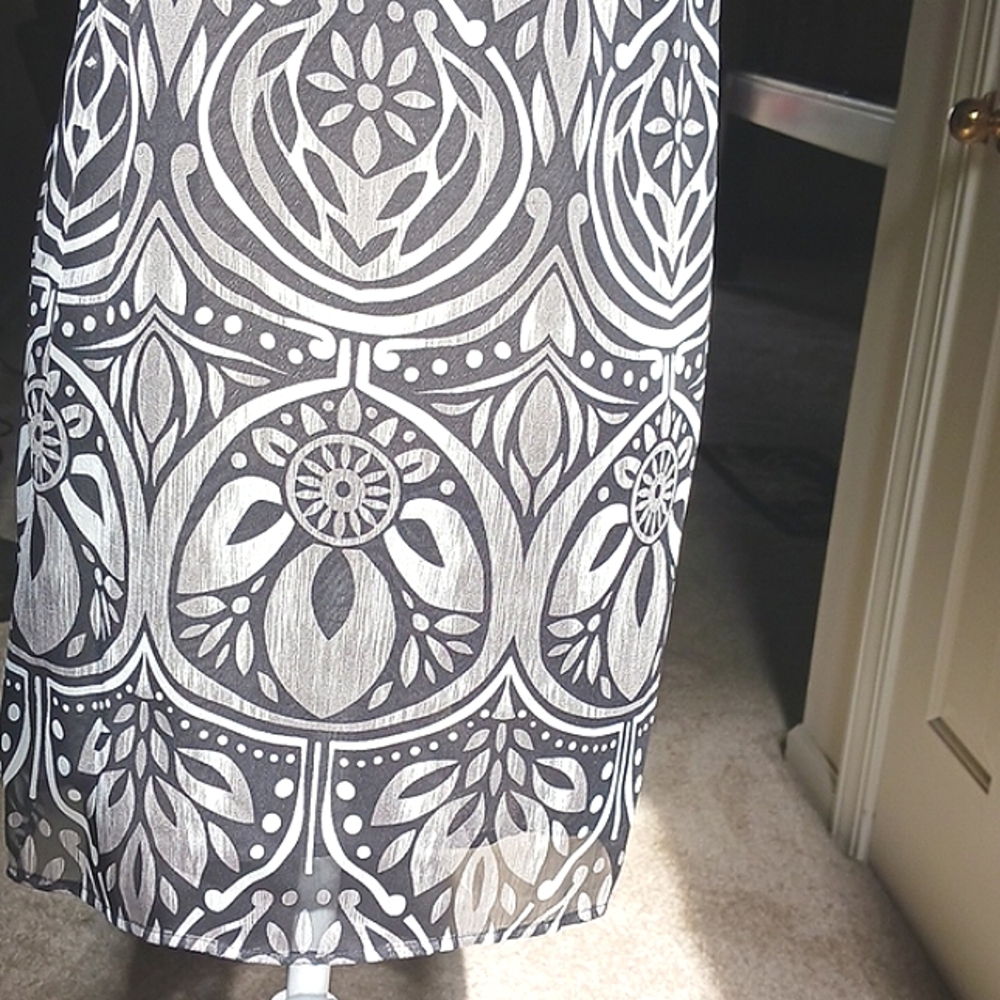 GLAM BLACK/GREY DRESS SIZE SMALL - Picture 8 of 12